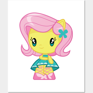 Equestria Girls Fluttershy Posters and Art